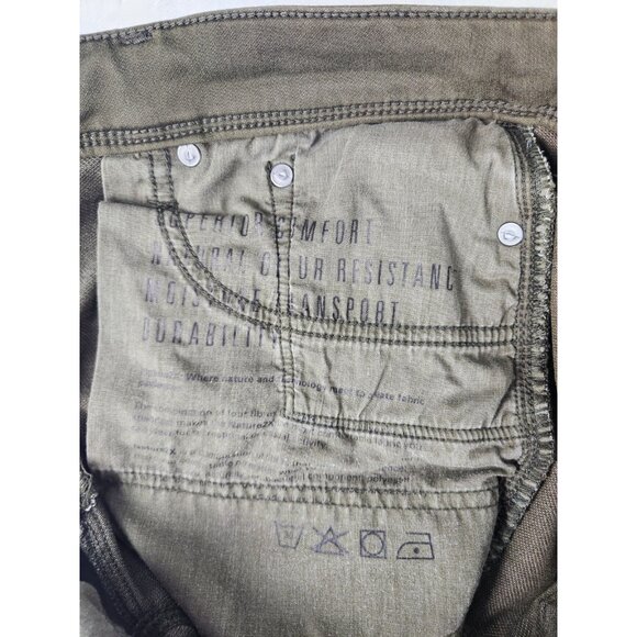 DU/ER Pants Men 31x32 Brown/Green N2X Slim Fit Tapered Stretch Chino Nature DUER - Picture 7 of 16